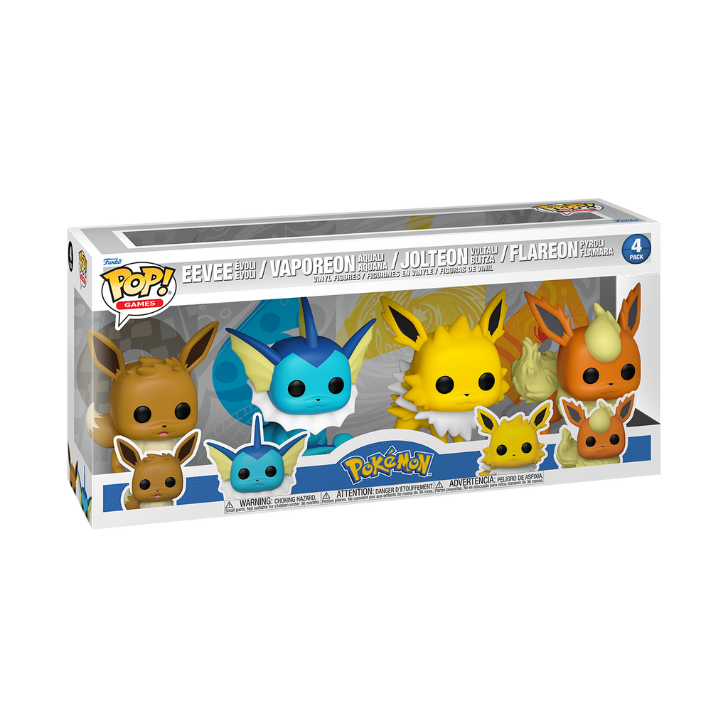 Pop! Eevee Evolution 4-Pack